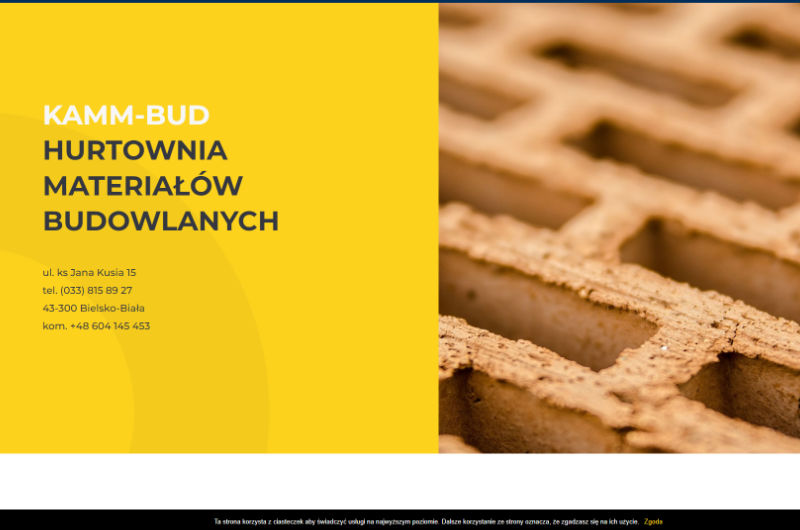 KAMM-BUD - strona internetowa KAMM-BUD - strona internetowa
