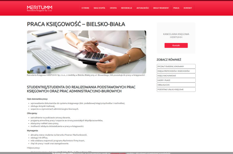 MERITUM S.C. - strona internetowa MERITUM S.C. - strona internetowa