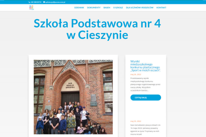 Szkoła Podstawowa Nr 4 W Cieszynie Szkoła Podstawowa Nr 4 W Cieszynie