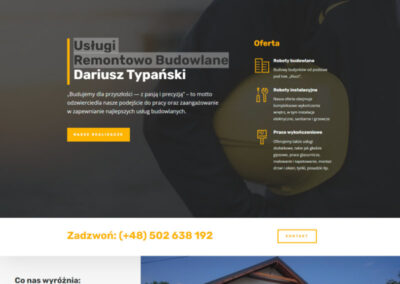 Usługi Remontowo Budowlane Dariusz Typański